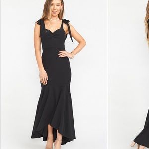 Show me your mumu Barcelona ruffle gown